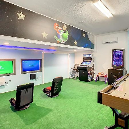 7 Bdr Family Themed Home With Mario Games Room And Free Pool Heat Orlando Buitenkant foto