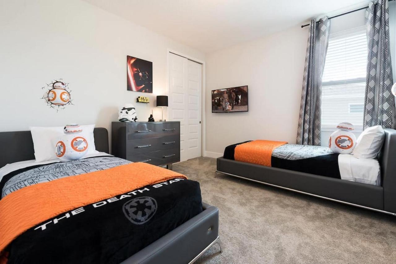 7 Bdr Family Themed Home With Mario Games Room And Free Pool Heat Orlando Buitenkant foto