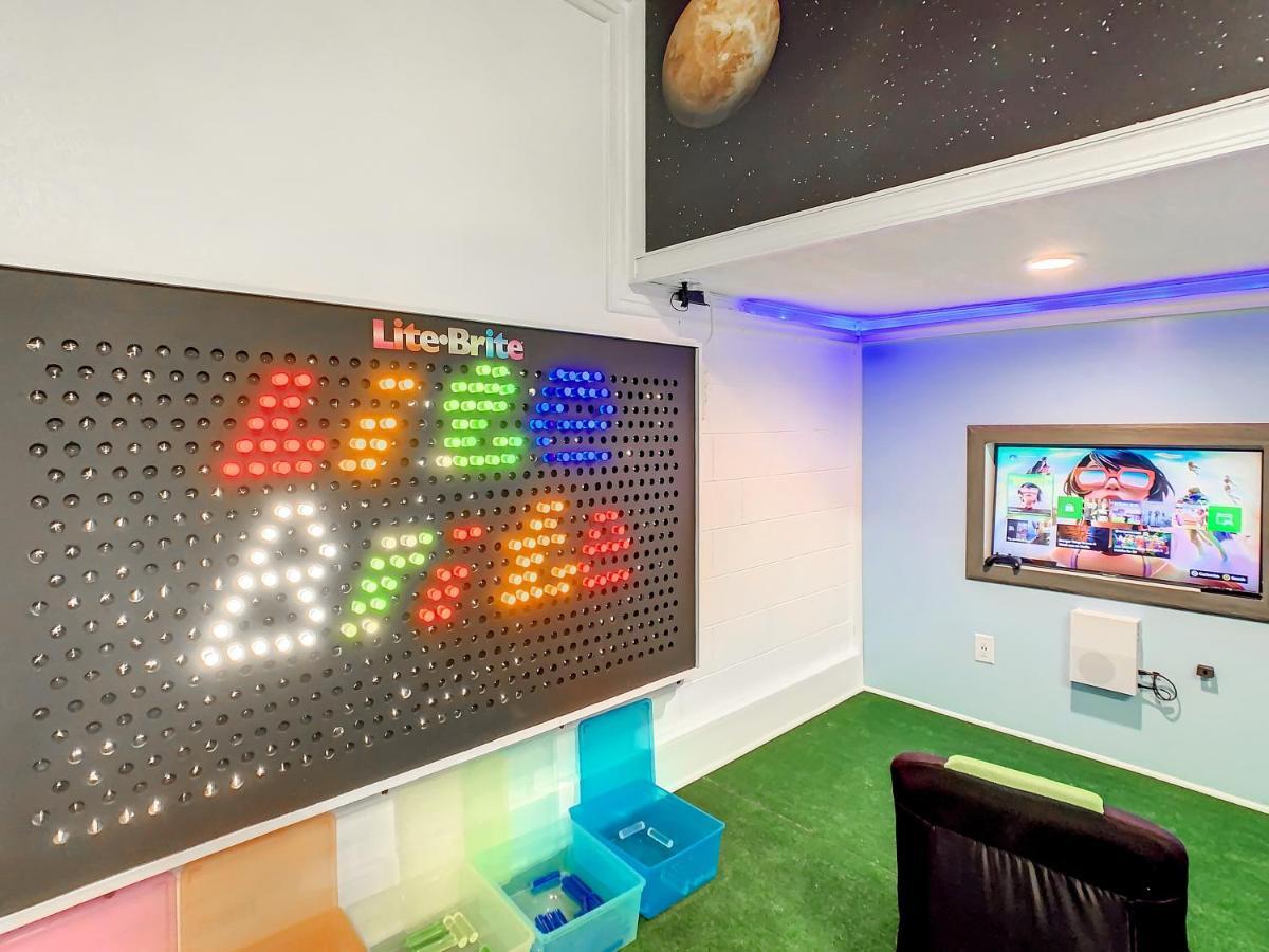7 Bdr Family Themed Home With Mario Games Room And Free Pool Heat Orlando Buitenkant foto