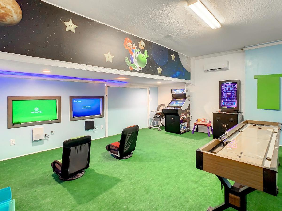 7 Bdr Family Themed Home With Mario Games Room And Free Pool Heat Orlando Buitenkant foto